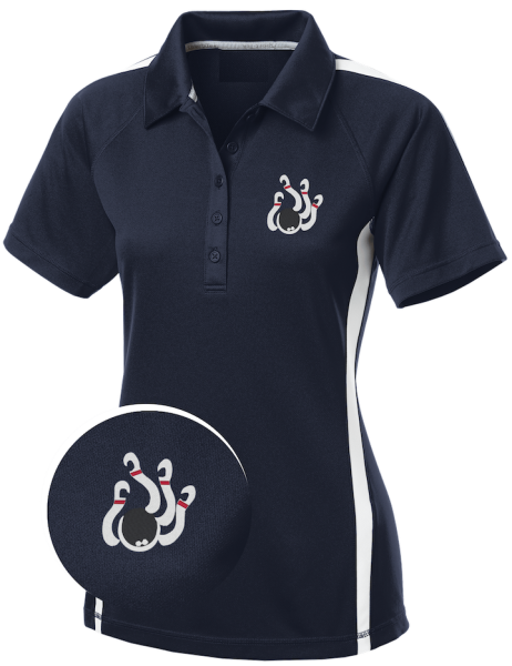 Ladies EXPLOSION - Embroidered Performance Premium Bowling Shirt