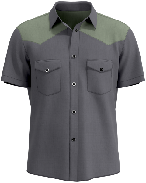 Retro Western Work Basic with Pearl Buttons