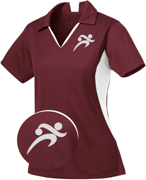Women's SPORT STRIKE SIREN: High Performance Polo Bowling Shirt
