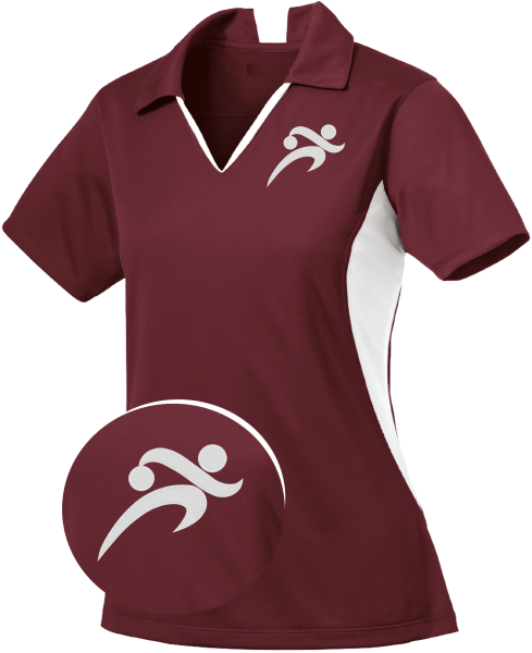 Women's SPORT STRIKE: High Performance Polo Bowling Shirt