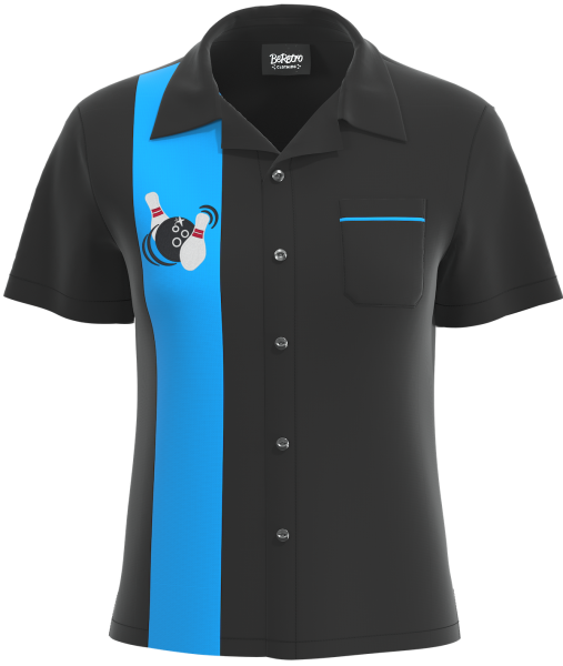 Shake Rattle & Roll - Vintage Ladies' Bowling Shirt for Comfort