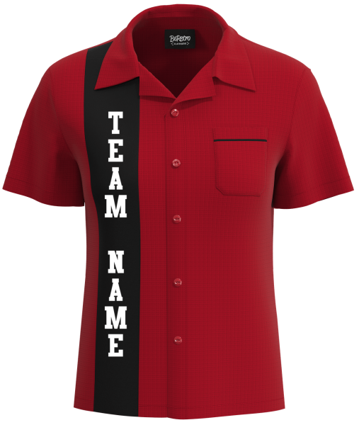 Lady RETRO Shock- Custom Lettering Bowling Vintage Shirt for Clubs & Leagues