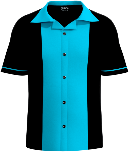 50's CLASSIC ~  Men's Vintage 1950s Inspired Bowling Shirt