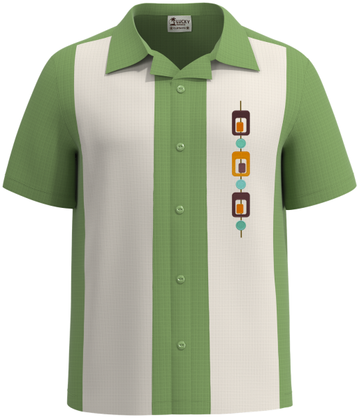 MONTEGO ~ Embroidered Button Down Shirt