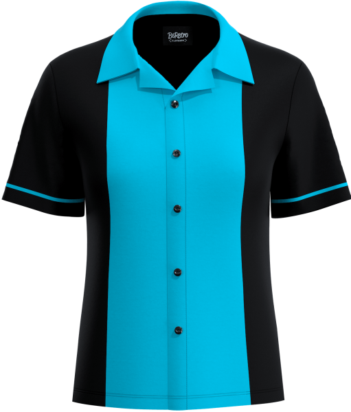 Ladies 50's CLASSIC Bowling Shirt - Vintage Button Down