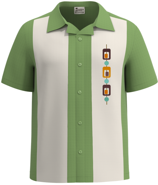MONTEGO ~ Embroidered Button Down Shirt