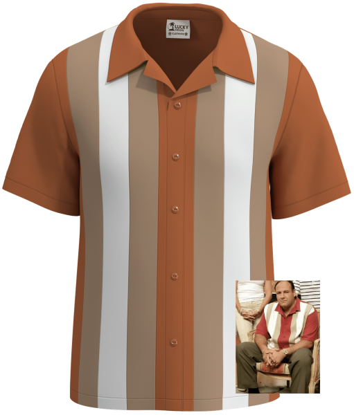 DiMeo - Sopranos Inspired Premium Bowling Retro Shirt - CLOSEOUT