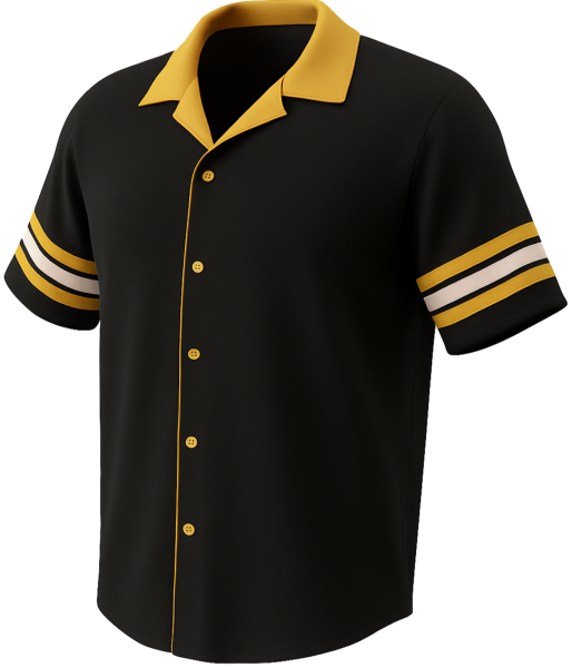 “Towel Throwers" – Premium Sublimated Retro Football Bowling Jersey | Luxury Button-Down, Made in USA, Includes Custom Name & Logo