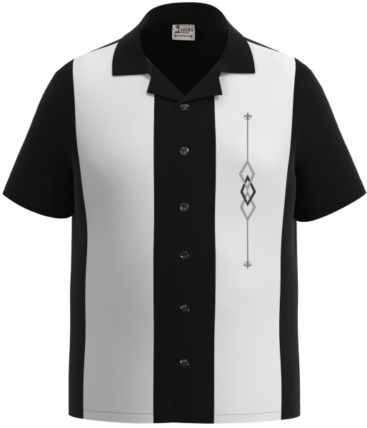 Zacardi Big & Tall Camp Shirt - Comfort Fit Bowling Shirt for All Sizes