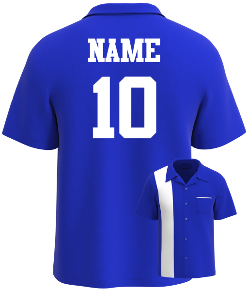 RETRO Shock – Custom Button-Down Bowling Shirt Style