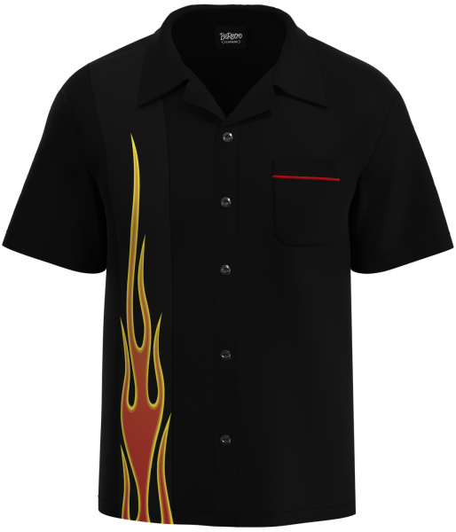 "Flames of Fury" : Flame Shirt