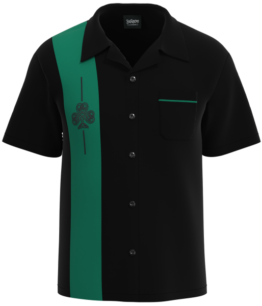 The "Celtic Club" – Embroidered St. Patrick's Day Bowling Shirt