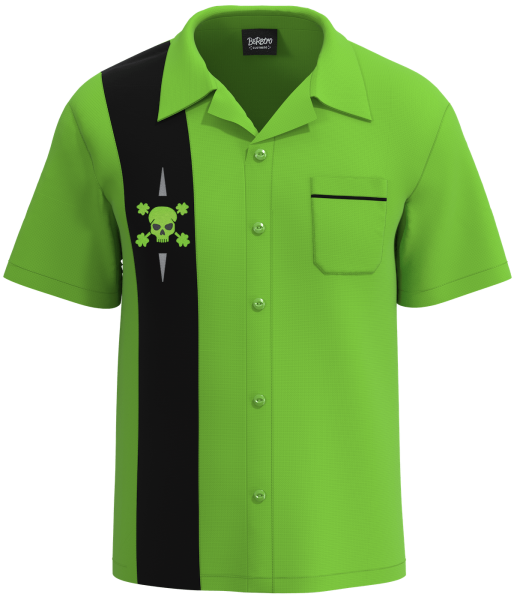 LUCKY SHENANIGANS Bowling Shirt ~ St. Patrick's Day Special