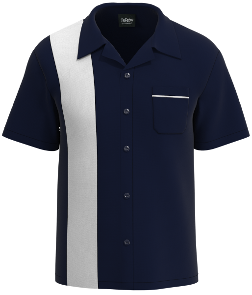 RETRO Shock 2.0 - Classic 50's Style Bowling Shirt for Teams