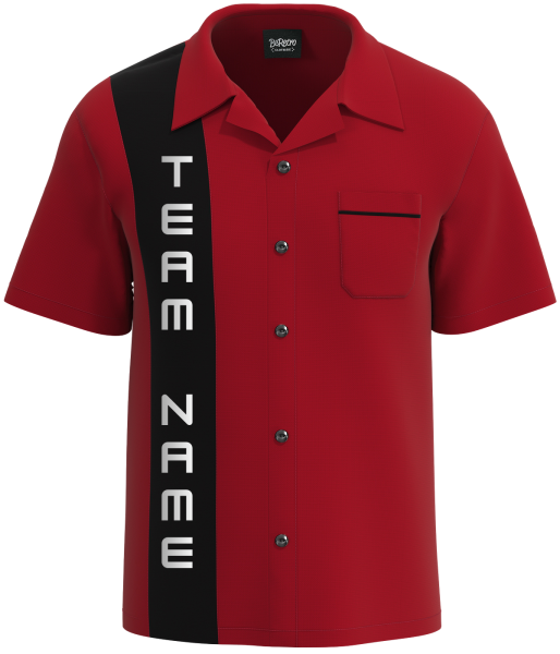 Hot Metallic Printed Custom 50's Bowling Shirt - Bold, High Impact 