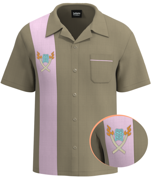 Havanna Embroidered Tiki Shirt : CLOSEOUT