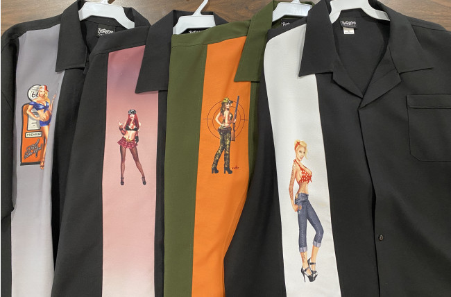 Grab Bag ~ All 4 Rockabilly Pin Up Shirts ~ Size 3XL & 4XL ~ 65% OFF