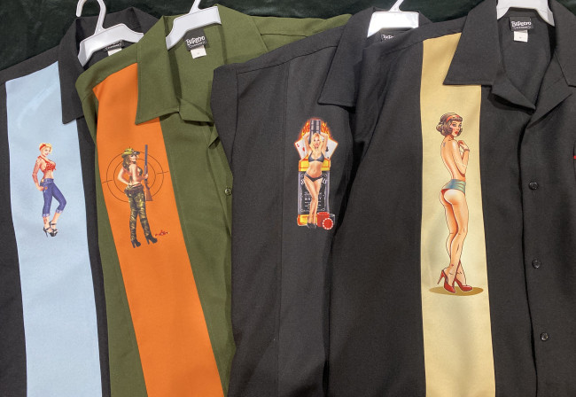 Grab Bag ~ All 4 Pin Up Shirts ~ Size 3XL ~ 65% OFF