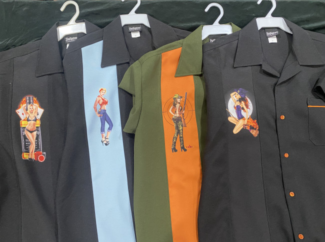 Grab Bag ~ All 4 Pin Up Shirts ~ Size Small ~ 65% OFF