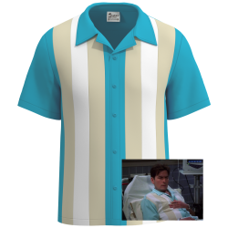 The Harper- Inspired Casual Bowling Shirt on Sale