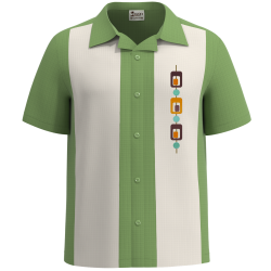 MONTEGO ~ Embroidered Button Down Shirt