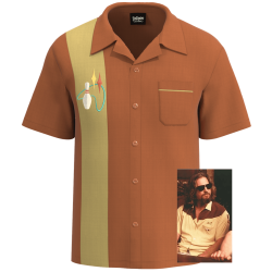 "The Dude" ~  Big Lebowski Inspired Bowling Shirt