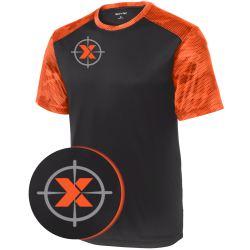 MAXPOWER GAMEON - Men's CamoHex Performance Bowling T Shirt "