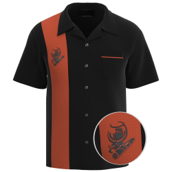 Cigar Shirt ROBUSTO - Distinguished Bowling Shirt for Cigar Lovers