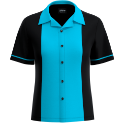 Ladies 50's CLASSIC Bowling Shirt - Vintage Button Down