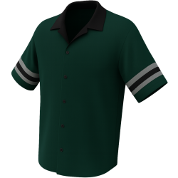 “The Birds" – Premium Sublimated Retro Football Bowling Jersey | Classic Button-Down, Made in USA, Includes Custom Name & Logo