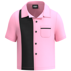 Toddler RETRO Shock 2.0 – 1950s Style Button Down Bowling Shirt