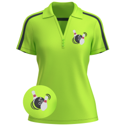 Ladies SHOCK - Silky Touch Elite Performance Bowling Shirt