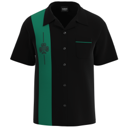 The "Celtic Club" – Embroidered St. Patrick's Day Bowling Shirt