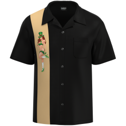The Emerald Enchantress Pin Up Shirt - Lucky St. Patrick’s Day Rockabilly Shirt