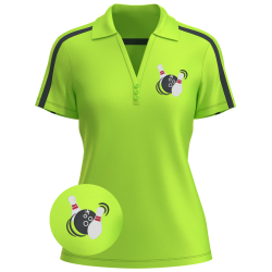 Ladies SHOCK - Silky Touch Elite Performance Bowling Shirt