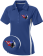 Lady "Patriot Pin Striker" ~ Premium Bowling Polo Embroidered Shirt