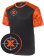 Black w/Neon Orange