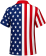 American Flag Bowling Jersey Shirt | All-Inclusive Customization