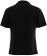 Womens Black & Grey Retro Bowling Shirt