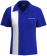 Classic 50s-inspired women's bowling shirt with a single contrast stripe and chest pocket; available in multiple vintage colors