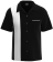 Black & White Retro Bowling Shirt