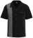 Black & Grey Retro Bowling Shirt