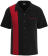 Black & Red Retro Bowling Shirt