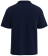 Men's navy with white panel vintage retro bowling shirt from the BeRetro Retro Shock Collection - back view