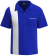 Royal & White - Classic Retro Bowling Shirt for Timeless Style