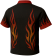"Hot Streak" Bowling Sublimated Flame Mock Jersey, Polo or Crew T-Shirt ~ Includes all Personalization & Custom Logos